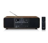 Radio stéréo DAB+/ FM, CD, 2 USB, Bluetooth®, QI, télécommande Lenco DAR-051WD Bois Bois G