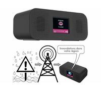 Radio stéréo DAB+ - VR Radio - EWF - Bluetooth - Réveil - Lecture USB