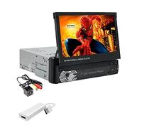 Radio stéréo de l'autora MP5 MP4 Joueur 7 Pouces HD Écran Tactile Bluetooth Support la caméra arrière TF/FM USB AUX MirrorLink Multimedia(9601A Camera dongle)