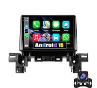 Radio Stéréo De Voiture Android 15 Pour Ma-zda CX-5 2 II KF 2017-2023, Radio à écran Tactile De 9 Pouces Sans Fil Carplay Android Auto Double Din Bluetooth GPS Navigation DSP SWC FM Caméra(Size:M100S)