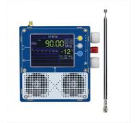 Radio stéréo TEF6686 Plus 3,2 pouces avec double haut-parleur et bande complète, version standard du firmware 5.0 avec préamplificateur
