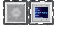Radio tactile DAB+ avec haut-parleur blanc brillant 29808989 B.X