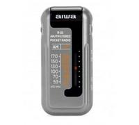 Aiwa R-22SL Mini Radio Portable AM/FM Stéréo Argent