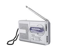 Radio Transistor AM FM, Poste De Radio Météo Multifonction Mini Poche BCR119 Avec Haut-Parleur, Récepteur et Antenne Télescopique