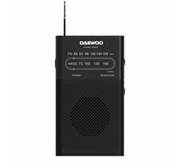 Daewoo DW1027 Radio portable Analogique Noir