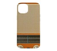 Radio Transistor Vintage années 70 analogique Audio Nostalgie Coque pour iPhone 15 Plus