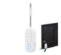 Radio Transmitter | 6.0 Wireless Long Range Digital Adapter, 2.76In Compact Audio Transmitter ABS | TV Laptop PC Speaker Player Headphones Home Stereo Plane Car Travel Gym