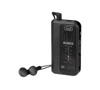 RADIO TREVI BOLSILLO RA 738 FM MINI PORTABLE FM RADIO BLACK