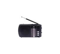 Trevi Radio portable RA 7F20 BT - Analogique et numérique, AM/FM, Rechargeable, USB-C, Noir