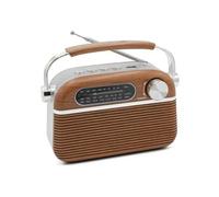 Radio Vintage Design Retro - FISHTEC - USB / MP3 /Micro SD - Pile et Secteur