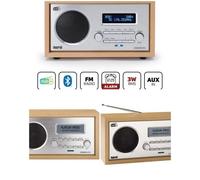 Radio vintage FM/DAB+ - Bois Ecran de 7cm avec rétro-éclairage