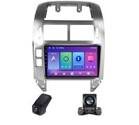 Radio Voiture pour Volkswagen Polo Mk4 IV 4 2001-2009- Radio Android 9 Pouces avec sans Fil Carplay et Android Auto Navigation GPS Commande au Volant-Processeur DSP+ Caméra de Recul(A,C20)