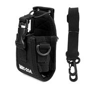 Radio Walkie Talkie Housse de ceinture universelle pour porte Radio MSC-20A Noir, 1 pièce