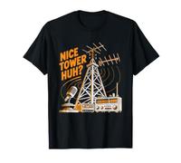 Radioamateur Pylône D'antenne Radio Amateur Antenne T-Shirt