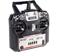 Radiocommande manuelle Reely HT-10 avec récepteur 2,4 GHz Nombre de canaux: 10