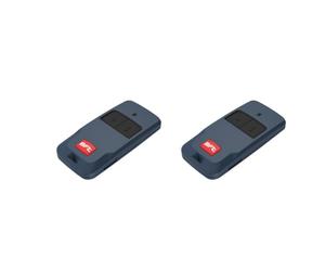 Radiocommande Originale BFT Mitto Cool C2, télécommande 433 MHz à 2 canaux pour portails et Garage, D112306 Lot de 2