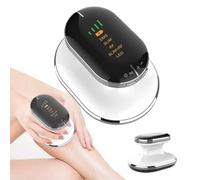 Radiofréquence corporelle raffermissante, équipement anti-cellulite 4 en 1 | Appareil avec RF, EMS et 4 lumières LED. Massage vibrant et chaleur. Usage domestique, portable, sûr. Idéal pour les bras