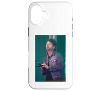 Radiohead Live Thom Yorke Kid A par Andy Willsher Coque pour iPhone 16 Plus