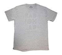 Radiohead Officiel Carnet de Notes (découpé) - T-Shirt Unisexe Gris Bio, Mixte