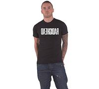Radiohead T Shirt Debossed Note Pad Band Logo Nouveau Officiel Homme Noir Size L