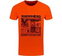Radiohead - T-shirt "Gawps" pour homme/femme Unie RO3160 (XXL) (Orange)