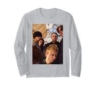 Radiohead Thom Yorke Kid A Band par AJ Barratt Manche Longue