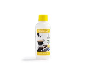 RADIOLA 250ML PEM Detartrant Anti-Calcaire Écologique Formule Composée d'Ingrédients Biodégradables pour Machines Broyeurs à Grains Philips Delonghi Severin Bartscher Jura Krups