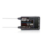Radiolink 2.4Ghz R8FG Récepteur gyroscopique 8 canaux avec télémétrie de Tension, contrôle à Longue Distance, RX d'éclaboussure d'eau pour système de contrôle Radio pour Voiture Bateau RC Crawler.