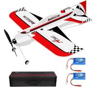 Radiolink A560 Plug & Play (PNP) Avion RC 3D 580mm d'envergure avec 6 Modes de vol, 4 canaux Gyro Byme-A régulateur de vol, Moteur Brushless&ESC pour débutants&avancés (sans Radio/récepteur/Chargeur)