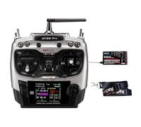 Radiolink AT9S Pro 10/12 canaux 2.4GHz RC Radio Transmitter et récepteur R9DS Remote Controller Long Range pour Drone/Quad/Avion de Course et Plus Encore (Mode 2 Main Gauche)