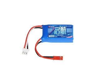 Radiolink Batterie LiPo Gensace 7,4 V 2S 15 C 600 mAh JST 2 Broches pour Avion RC A560/SU27/D460/RC4GS V3/RC6GS V3/AT10II/AT9S Pro/T8FB/T12D/T16D RC Radio Controller