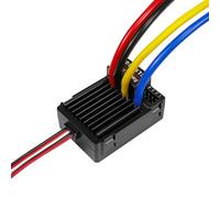Radiolink CL9030 90A RC Brushed ESC, 2-4S Contrôleur de vitesse électrique étanche avec double BEC (5,5 V/7,5 V 5 A), XT60 pour voitures télécommandées et bateaux, chenilles, camions ou réservoirs