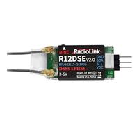 Radiolink R12DSE RC Récepteur 12 canaux 2.4GHz SBUS/PPM Longue portée pour télécommande AT9 / AT9S / AT9S Pro AT10II / AT10, Drones de Course FPV, Quadricoptères et Hélicoptères