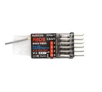 Radiolink R6DS 2.4GHz RC Récepteur 6/10 canaux SBUS/PWM/PPM pour Drones Avion à voilure Fixe Compatible avec AT9S / AT9S Pro / AT10 / AT10II