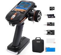 Radiolink RC8X 8CH Émetteur RC à écran tactile et récepteurs gyroscopiques | Télécommande et récepteur RC 2,4 GHz, longue portée de 600 m, écran tactile FPV IPS couleur de 4,3 pouces