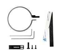 Radiolink RC8X Commande de Volant à Une Main contrôleur de Volant réglable Compatible avec RC4GS RC6GS V2 V3(RC8X Black)