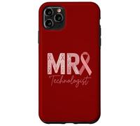 Radiolo de Sensibilisation au Cancer du Sein Ruban Rose IRM Technologist Coque pour iPhone 11 Pro Max