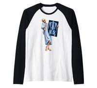 Radiologie d'influenceur des médias Sociaux pour téléphone Portable Manche Raglan