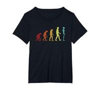 Radiologie Evolution Radiologie Infirmière Radiographe Radiologiste T-Shirt, Femme Grandes Tailles, Noir, 3X