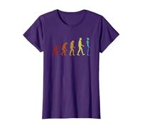Radiologie Evolution Radiologie Infirmière Radiographe Radiologiste T-Shirt, Femme, Violet, L