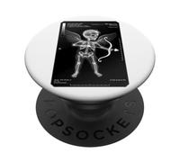 Radiologie infirmière radiologiste drôle Cupidon Saint-Valentin X-Ray PopSockets PopGrip Adhésif