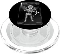 Radiologie infirmière radiologiste drôle Cupidon Saint-Valentin X-Ray PopSockets PopGrip pour MagSafe