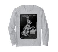 Radiologie infirmière radiologiste drôle Lapin de Pâques radiographie médicale Manche Longue