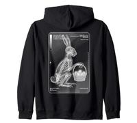Radiologie infirmière radiologiste drôle Lapin de Pâques radiographie médicale Sweat à Capuche