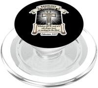 Radiologue chrétien Radiologie est Mon ministère Docteur Jésus PopSockets PopGrip pour MagSafe
