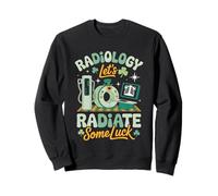 Radiology Lets Radiate Some Luck Funny St Patricks Day Tech Sweatshirt