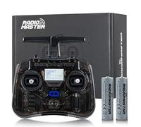 Radiomaster Pocket ELRS Émetteur cardan portable avec firmware EdgeTX et lumière LED pour drones FPV/hélicoptère RC, voitures, bateaux et multicoptères, mode 2