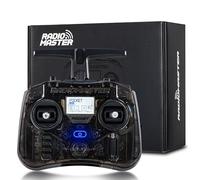 RadioMaster Pocket ELRS Télécommande - Émetteur EdgeTX Portable à Cardan Hall avec Lumière LED, Compatible avec Les Drones FPV, Hélicoptères RC, Voitures, Bateaux et Multirotors, Mode 2