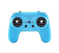 Radiomaster T8L ELRS Télécommande 2,4 GHz avec gimbaux à effet Hall, charge USB-C et compatibilité simulateur pour drone FPV, hélicoptère RC, voiture, bateau et multirotor (BLUE)