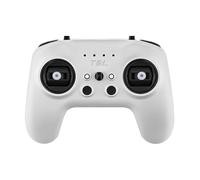 Radiomaster T8L ELRS Télécommande 2,4 GHz avec gimbaux à Effet Hall, Charge USB-C et compatibilité simulateur pour Drone FPV, hélicoptère RC, Voiture, Bateau et multirotor (Blanc)